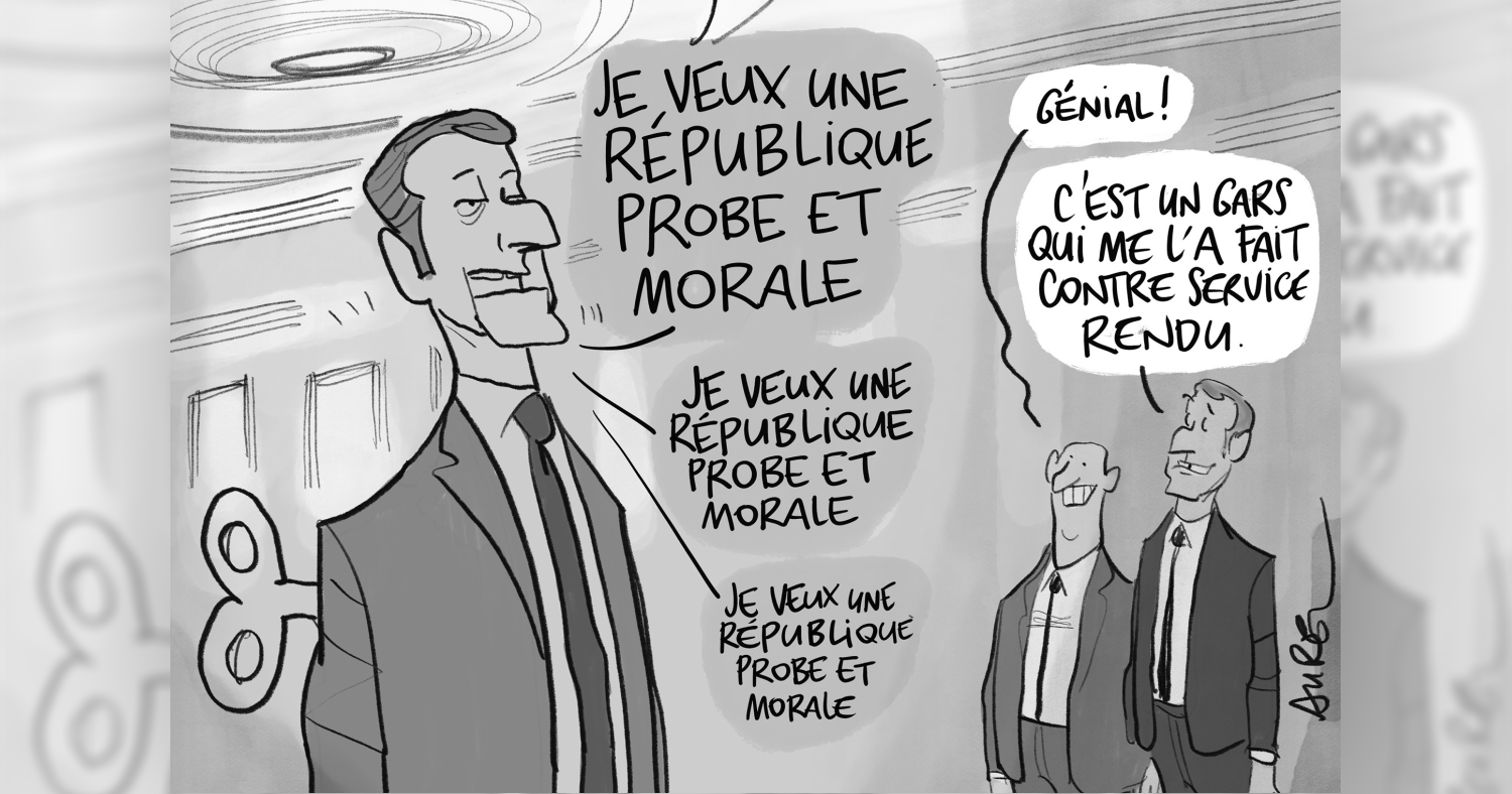 Macron et le paradoxe de l&rsquo;arbitraire : de la complaisance à la condamnation